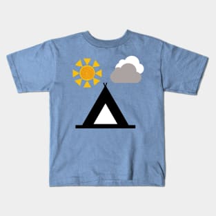 Summer Camping Kids T-Shirt